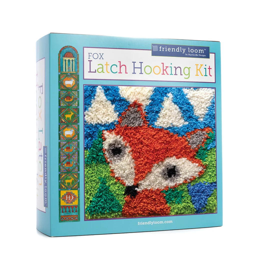 Acorns & Twigs  Fox Latch Hooking Kit by Friendly Loom™