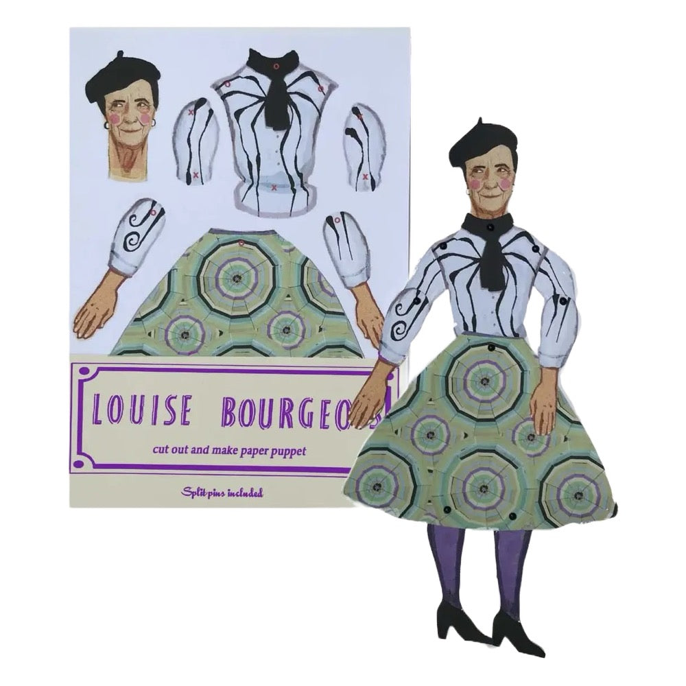 Louise Bourgeois Cut and Create Paper Puppet