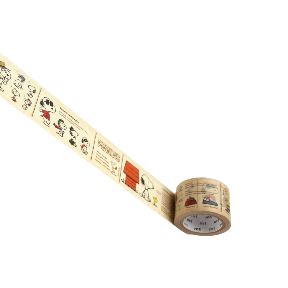 Japanese Masking Tape • Peanut's All About Snoopy