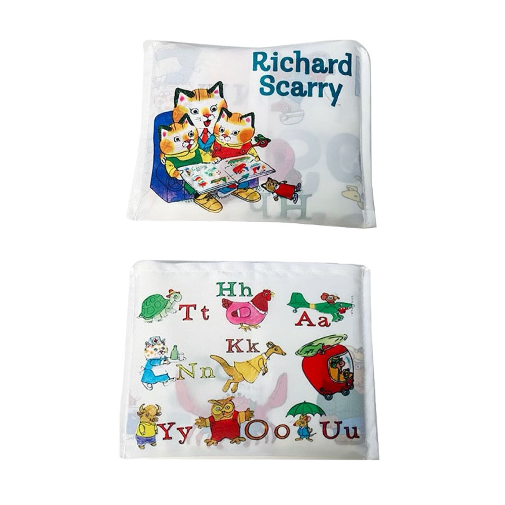 Richard Scarry Portable Shopping Bag · Alphabet Characters and Cat Family