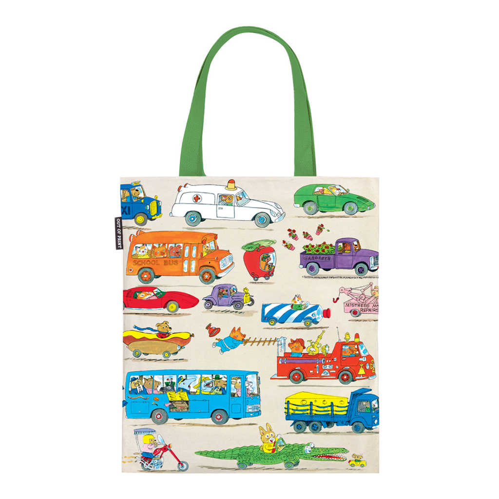 Richard Scarry Cars and Trucks and Things That Go Tote Bag