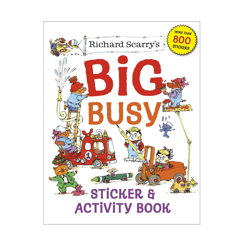 Richard Scarry's Big Busy Sticker & Activity Book
