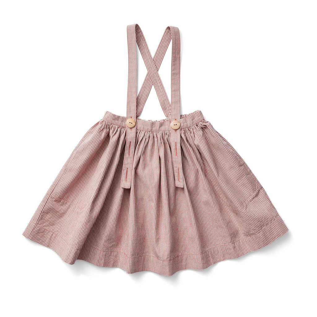 Soor Ploom Mavis Skirt · Mini Check | Acorn Toy Shop
