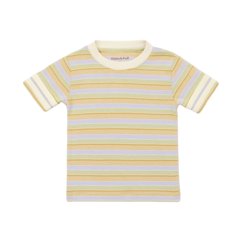 Misha and Puff Rec Tee · Mist Ave Stripe | Acorn Toy Shop