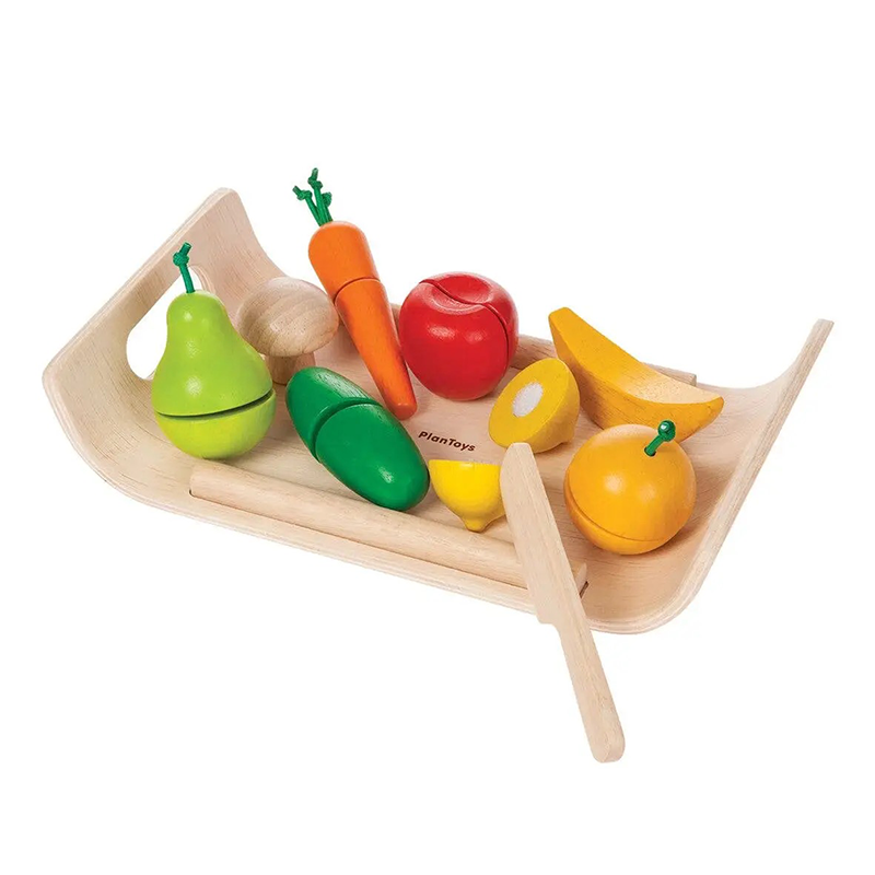 Plan Toys Assorted Fruit and Vegetables