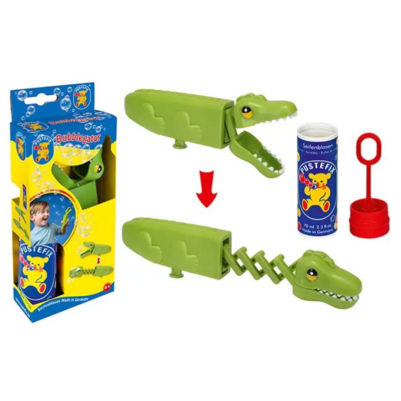 Pustefix Bubble Gator Toy Set