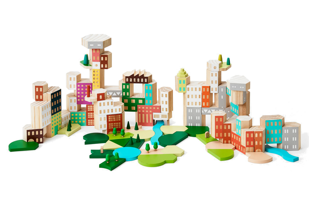 Areaware Blockitecture Big City Acorn Toy Shop