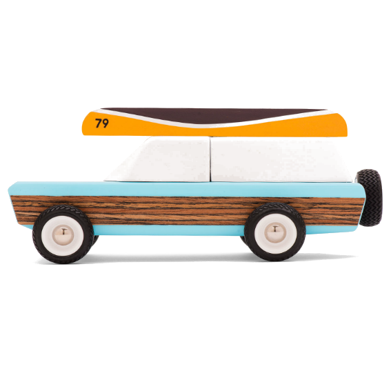 Candylab Pioneer Station Wagon with Canoe  