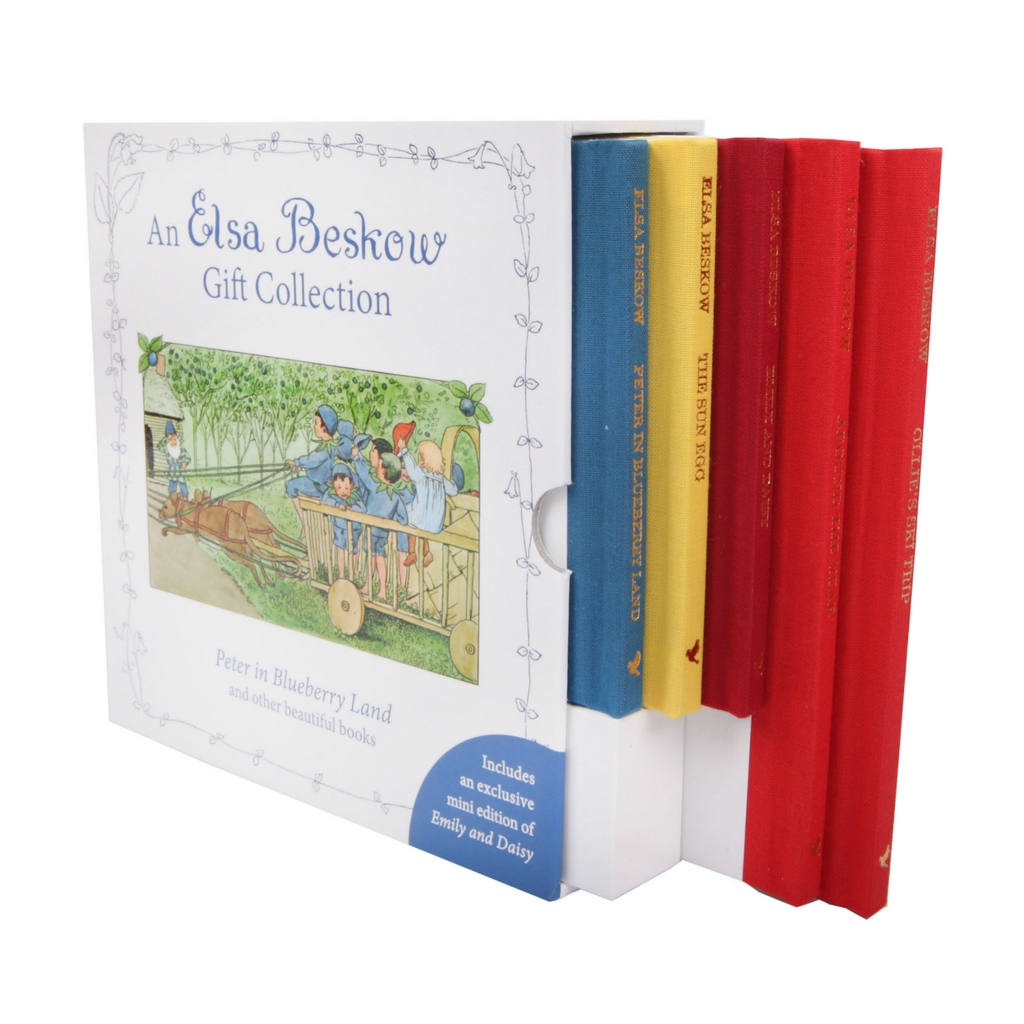 Elsa Beskow Peter in Blueberry Land Mini Book Gift Collection