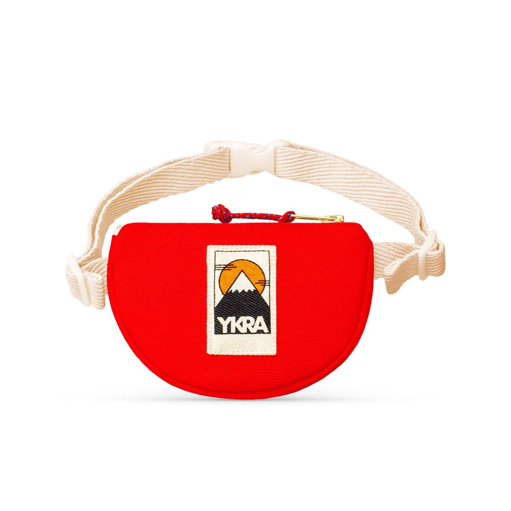 YKRA Red Mini Fanny Pack