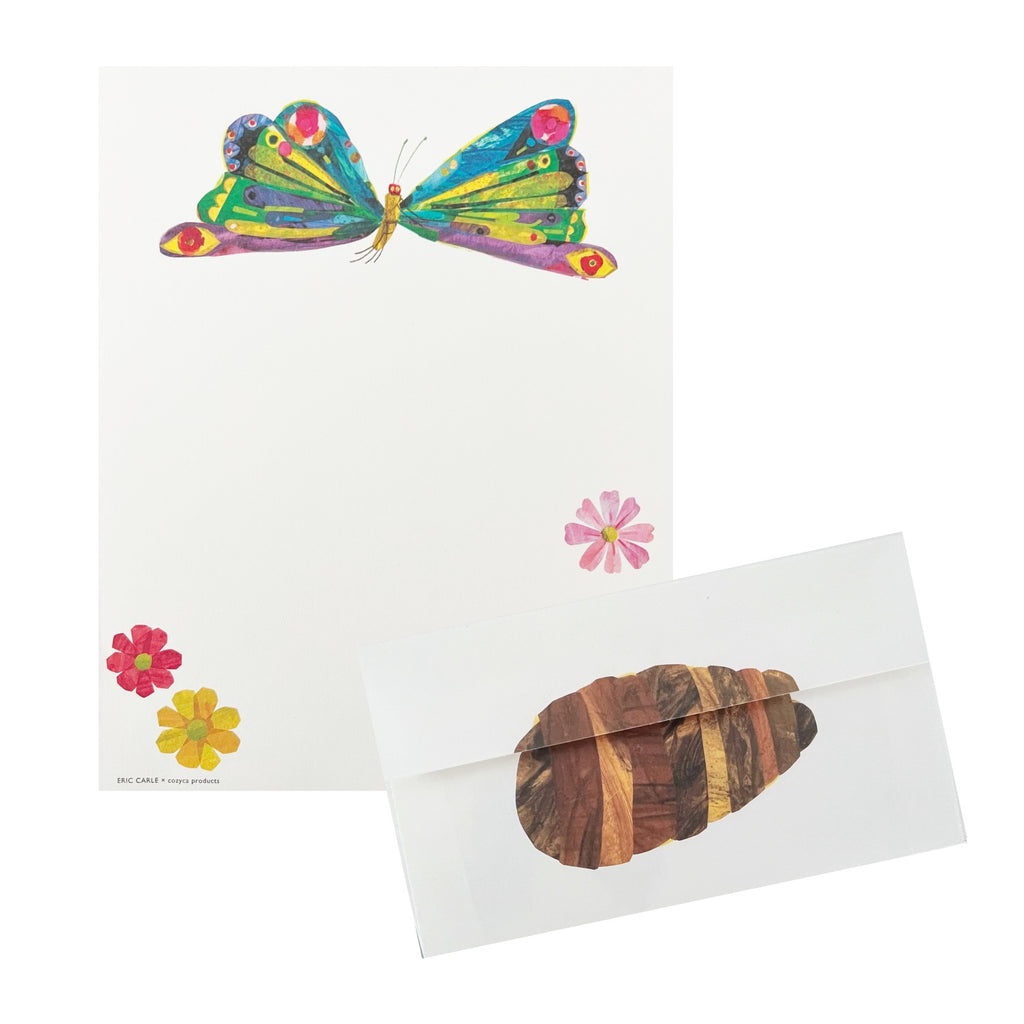 Eric Carle Stationery Set · A Very Hungry Caterpillar
