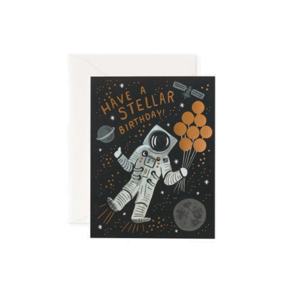 Rifle Stellar Birthday Card