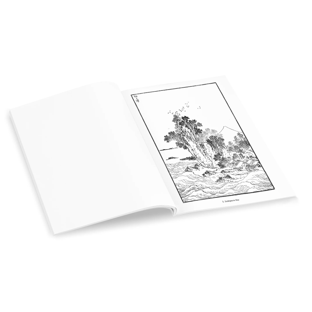 Hokusai · Views of Mount Fuji Coloring Book