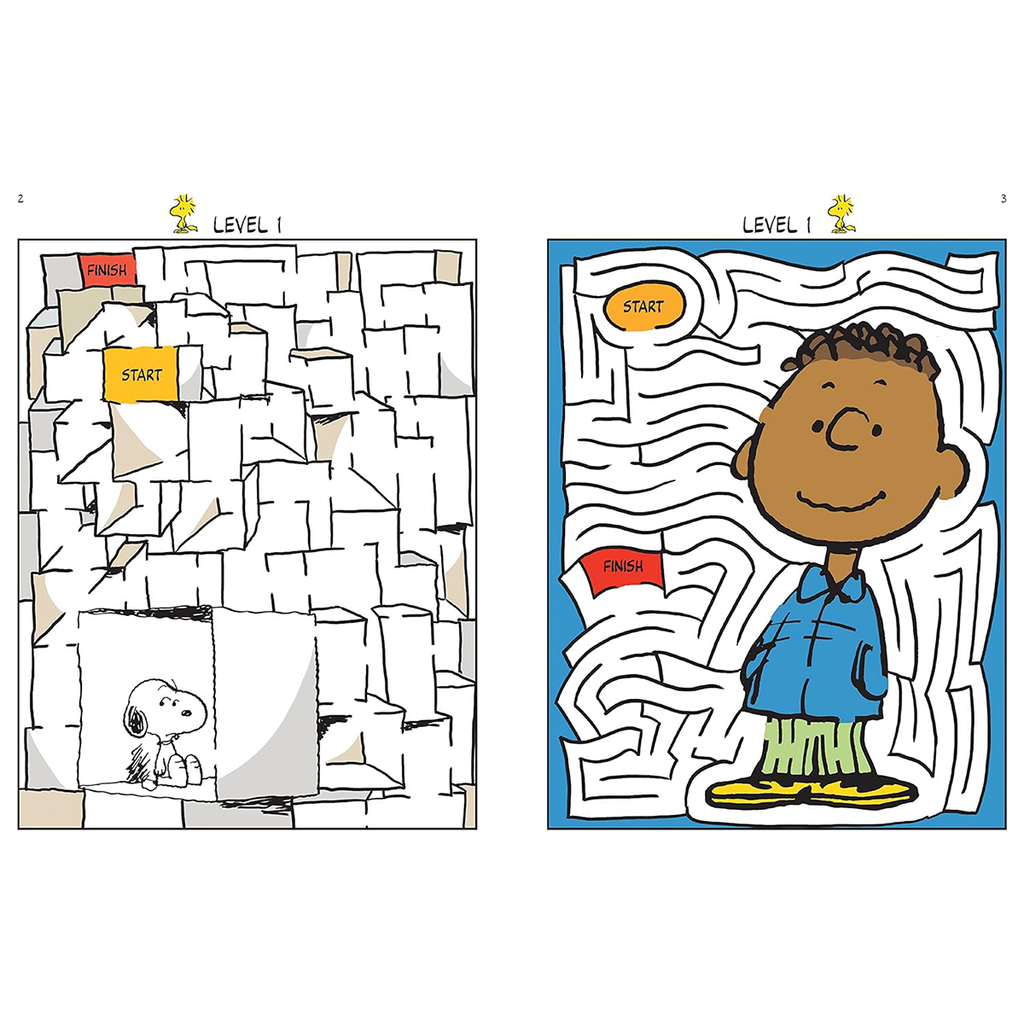 A-Maze-Ing Peanuts: 100 Mazes Featuring Charlie Brown and Friends