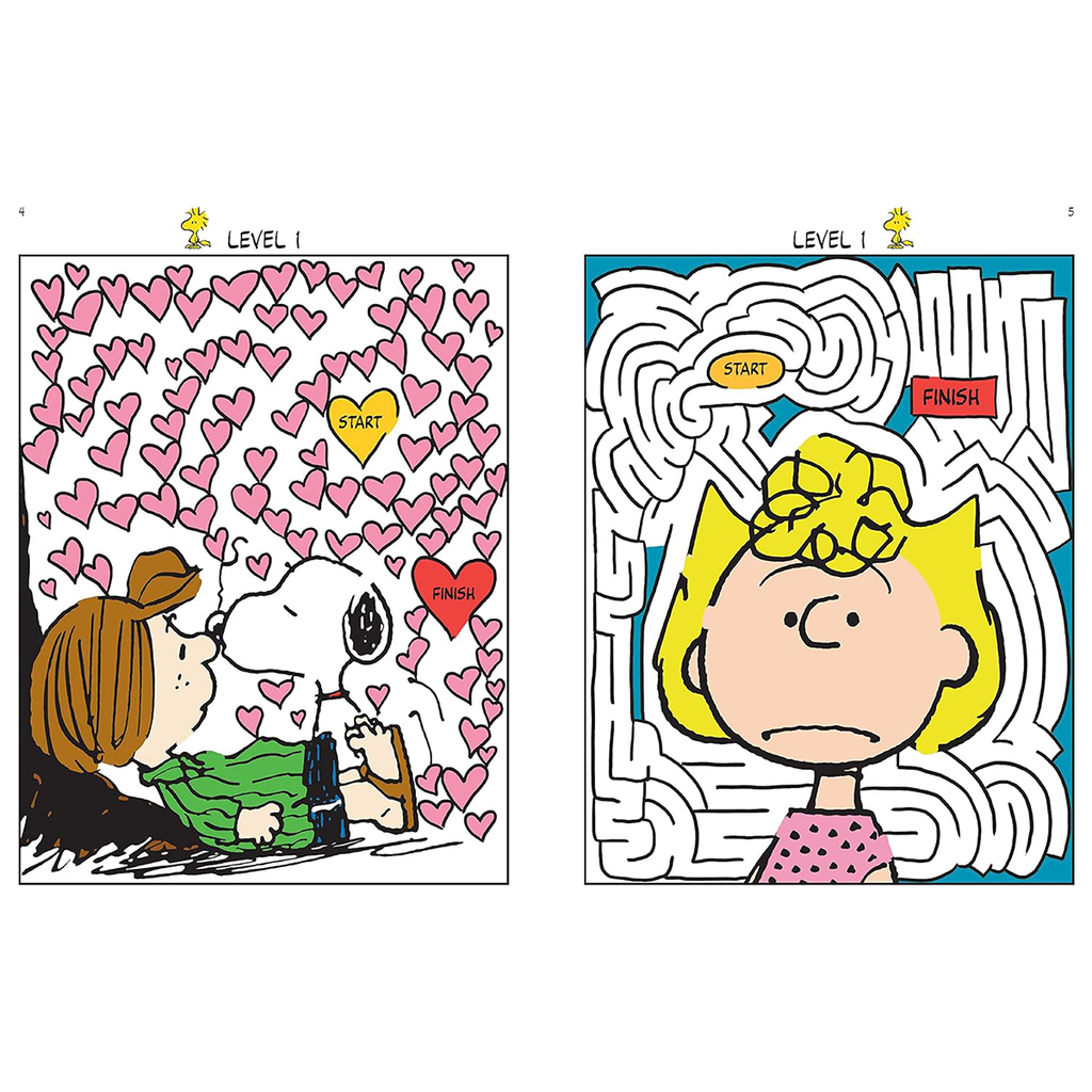 A-Maze-Ing Peanuts: 100 Mazes Featuring Charlie Brown and Friends