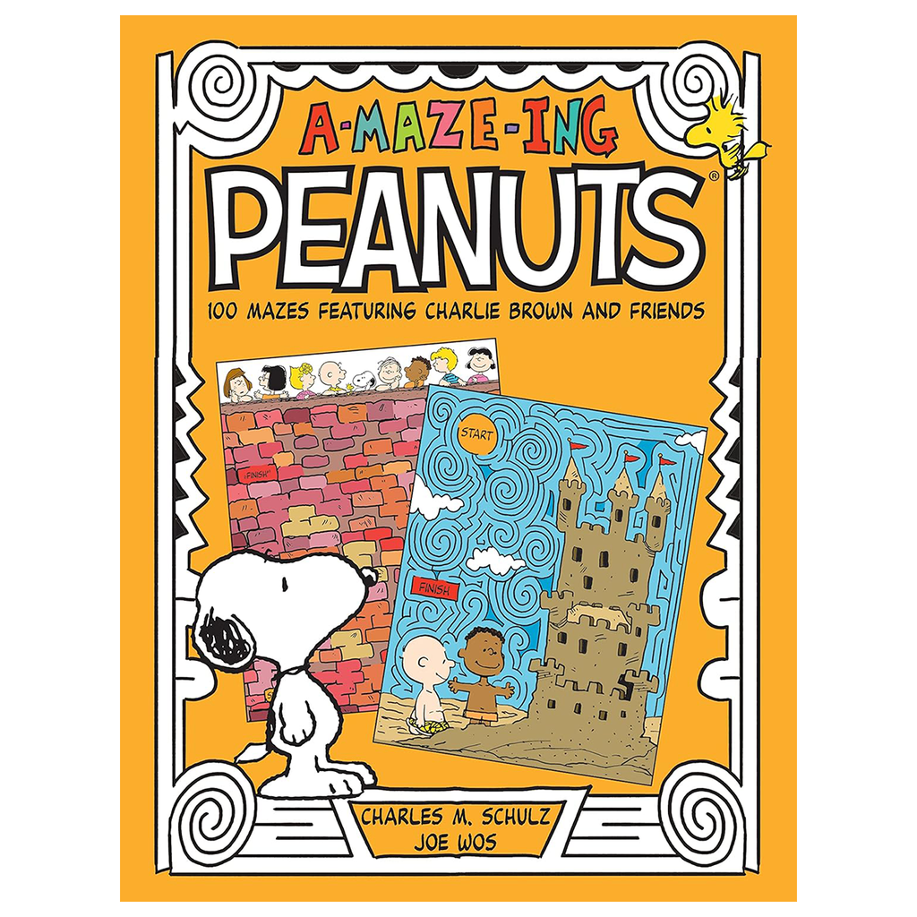 A-Maze-Ing Peanuts: 100 Mazes Featuring Charlie Brown and Friends