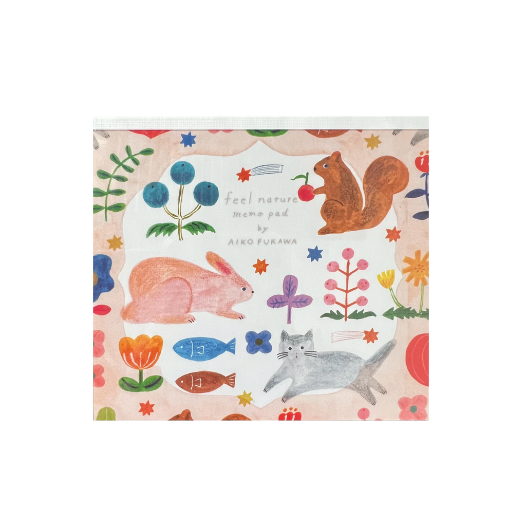 Aiko Fukawa Block Memo Pad · Feel Nature
