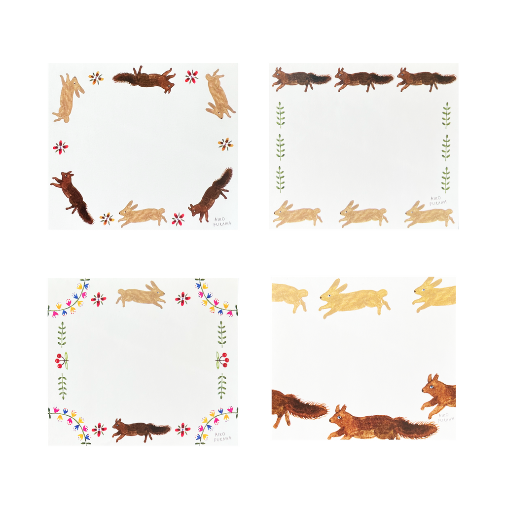 Aiko Fukawa Block Memo Pad · Little Friends