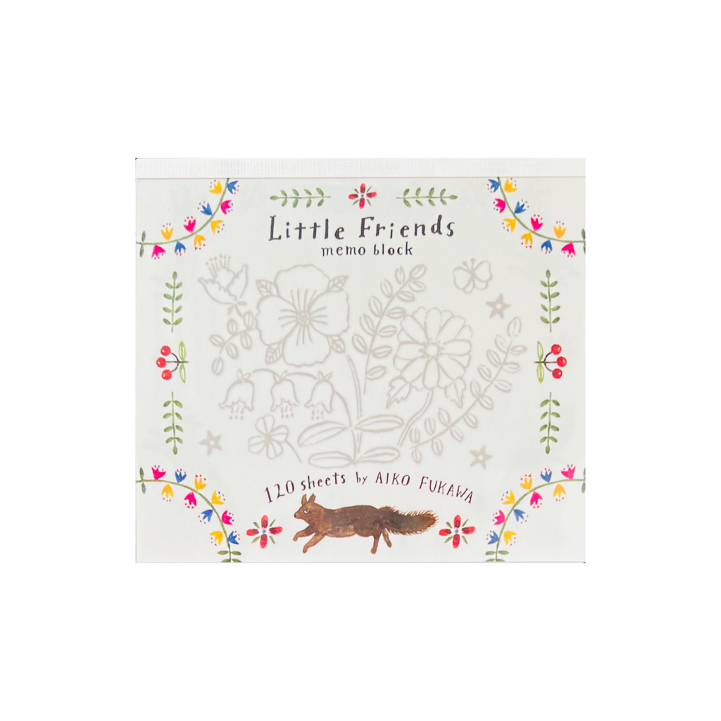 Aiko Fukawa Block Memo Pad · Little Friends