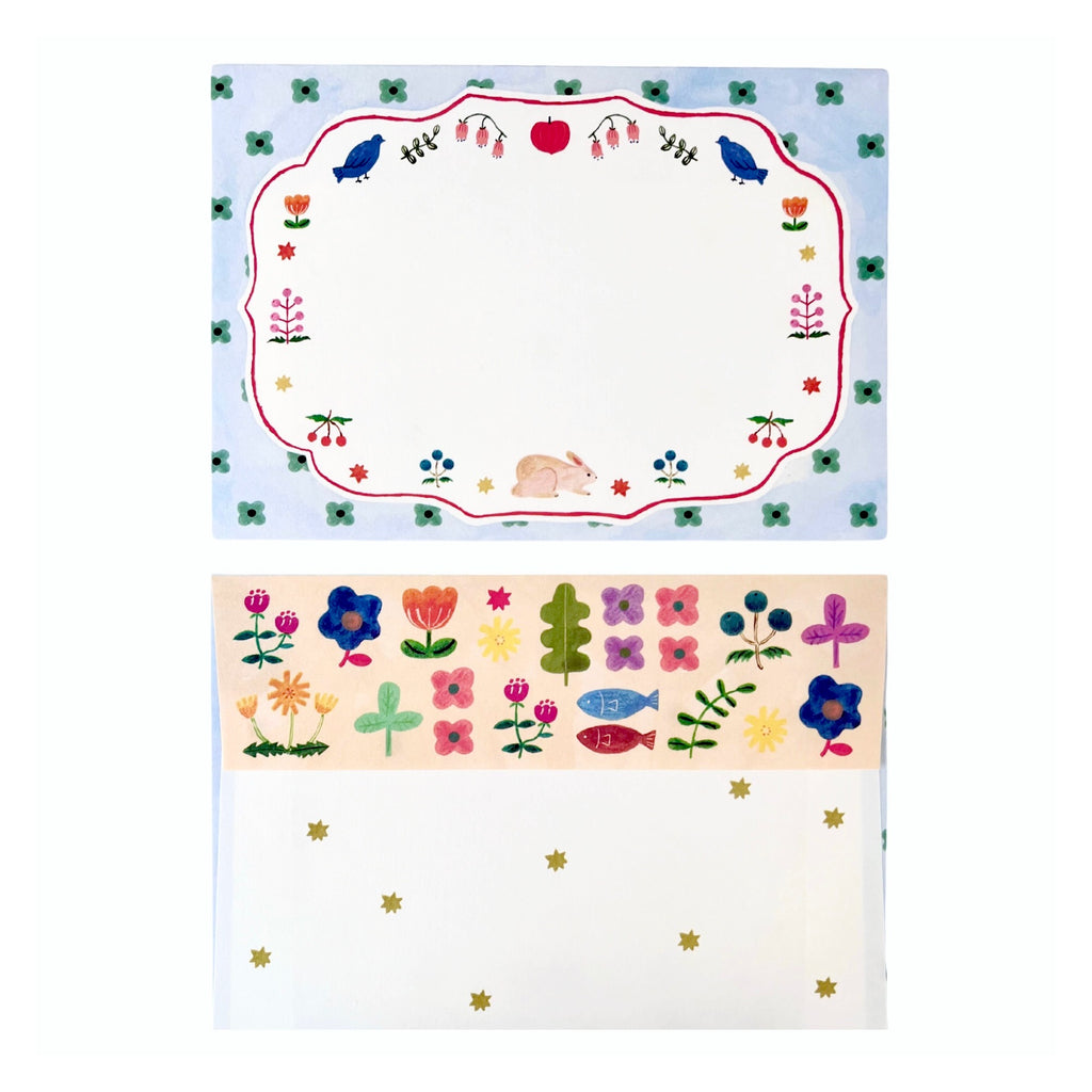 Aiko Fukawa Cat and One Piece Envelope Set