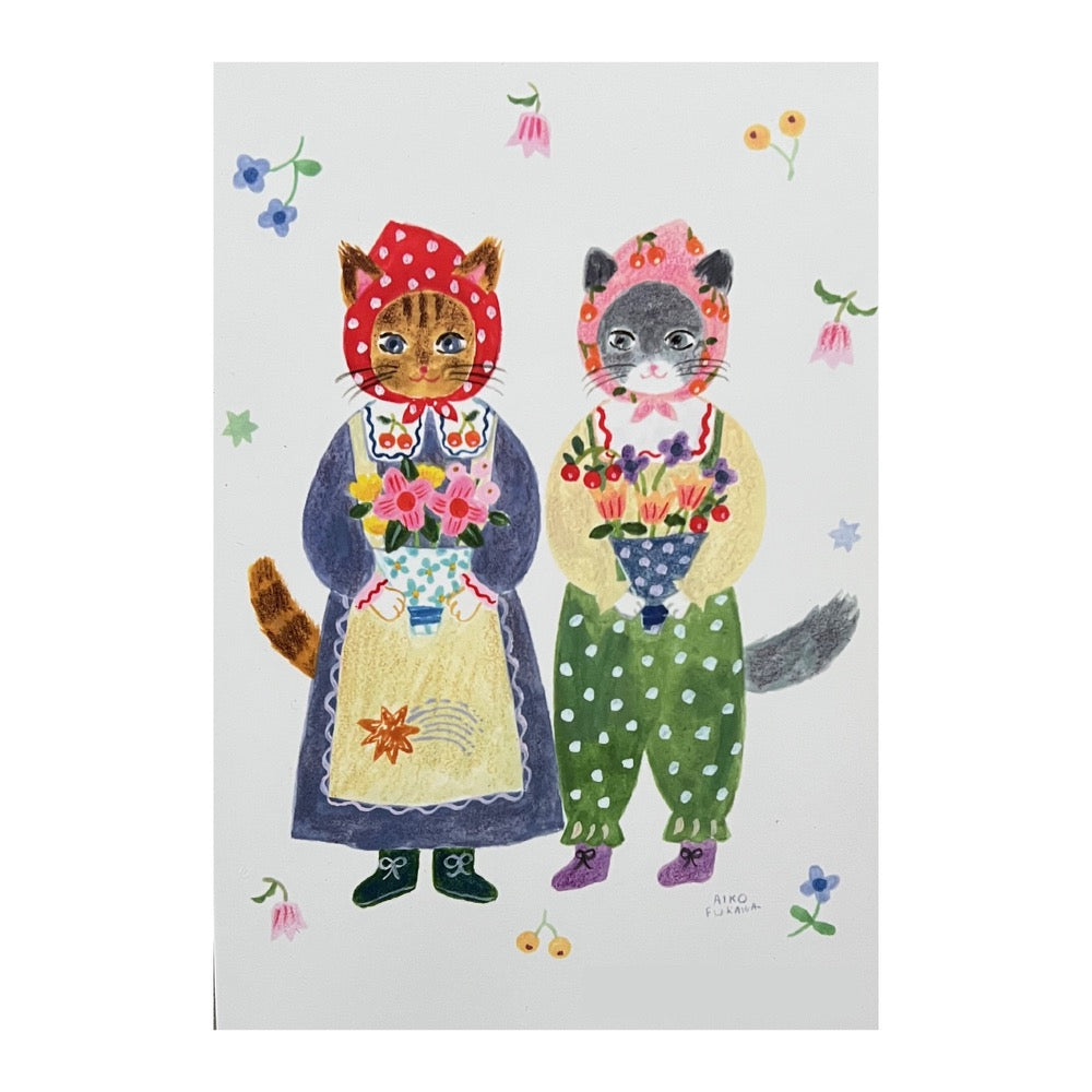 Aiko Fukawa Fancy Cats Notebook