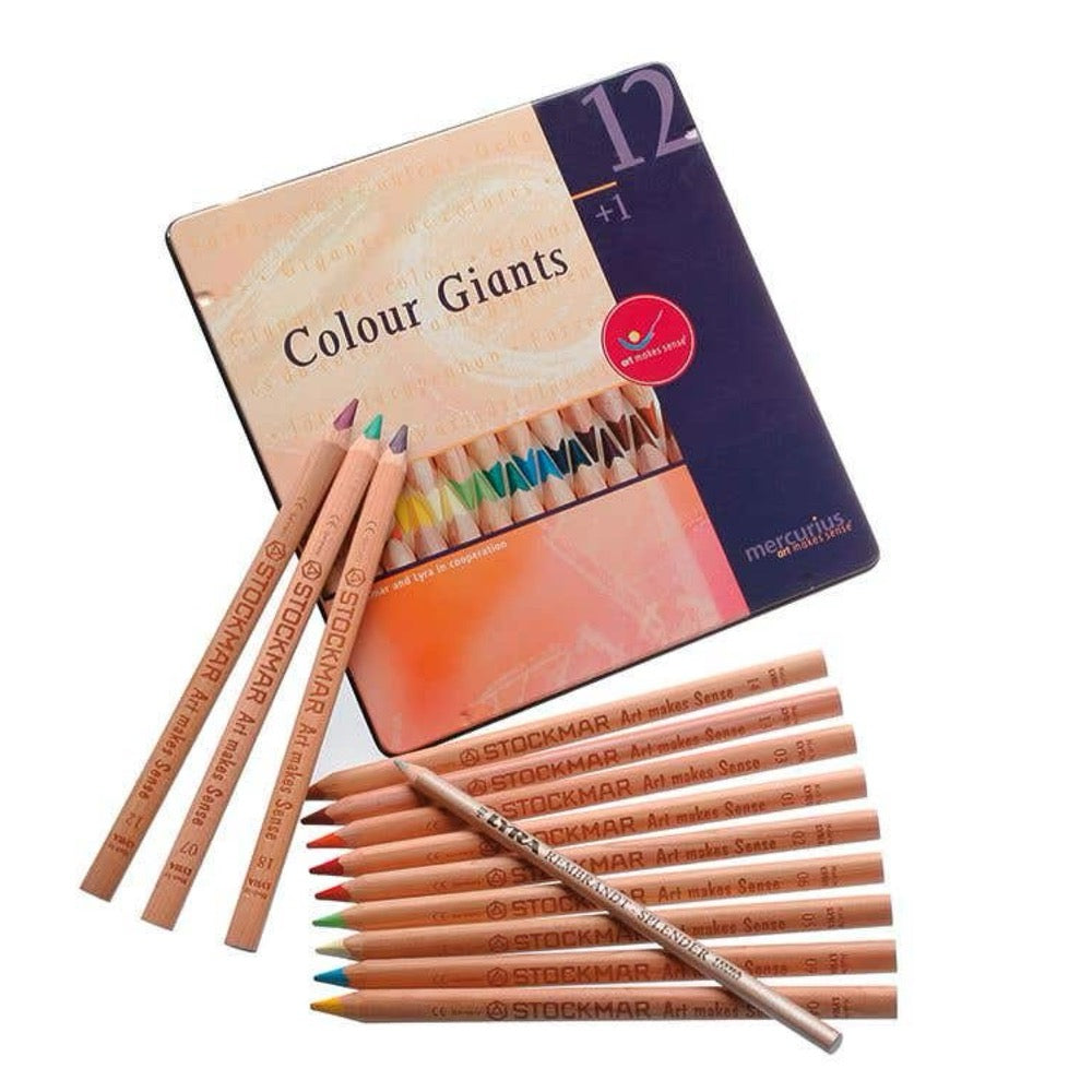 Miniature Colored Pencils with Sharpener and Eraser