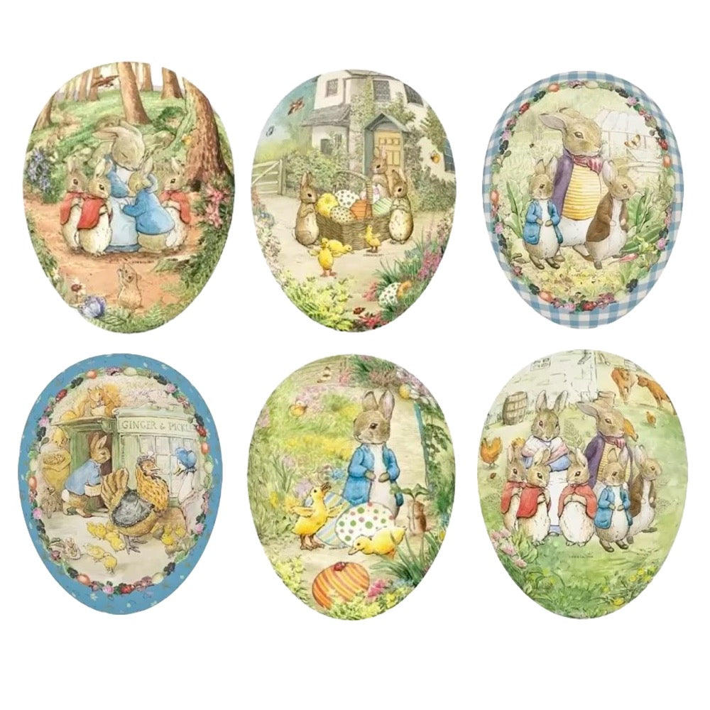 Beatrix Potter Fillable Paper Eggs · Multiple Styles