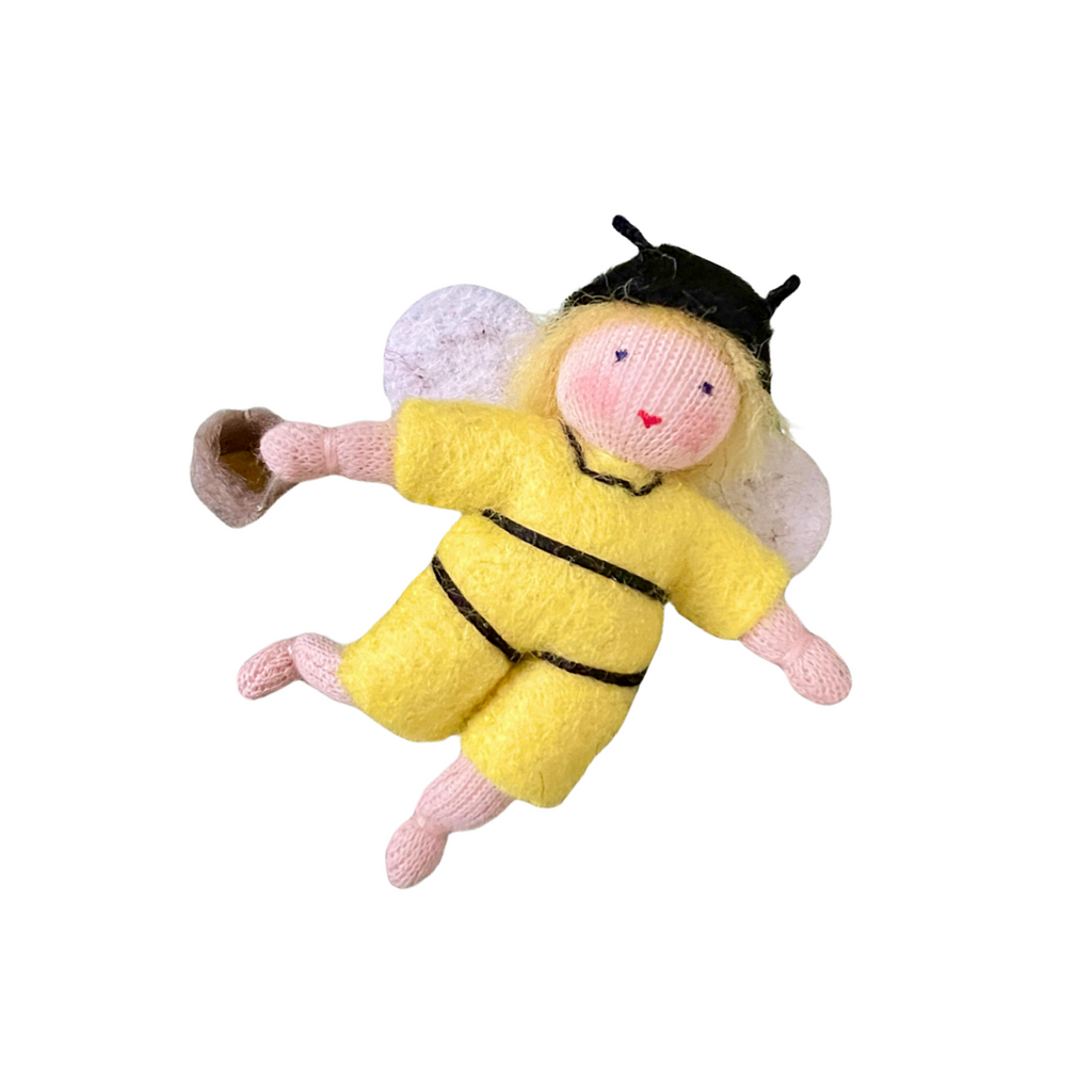 Bee Baby Ornament · White