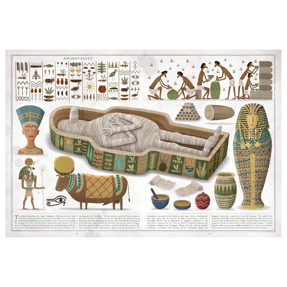 Bees: A Honeyed History by Piotr Socha