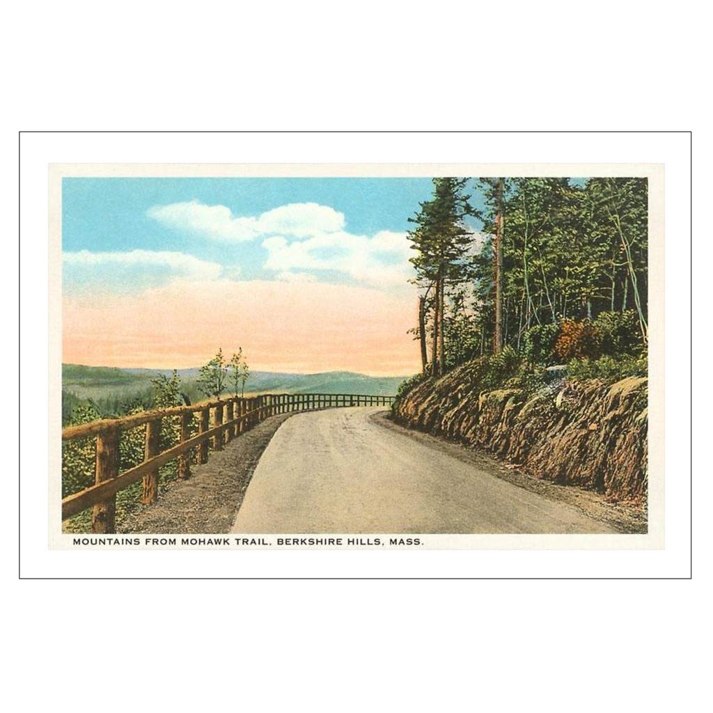 Berkshires Massachusetts Greeting Card
