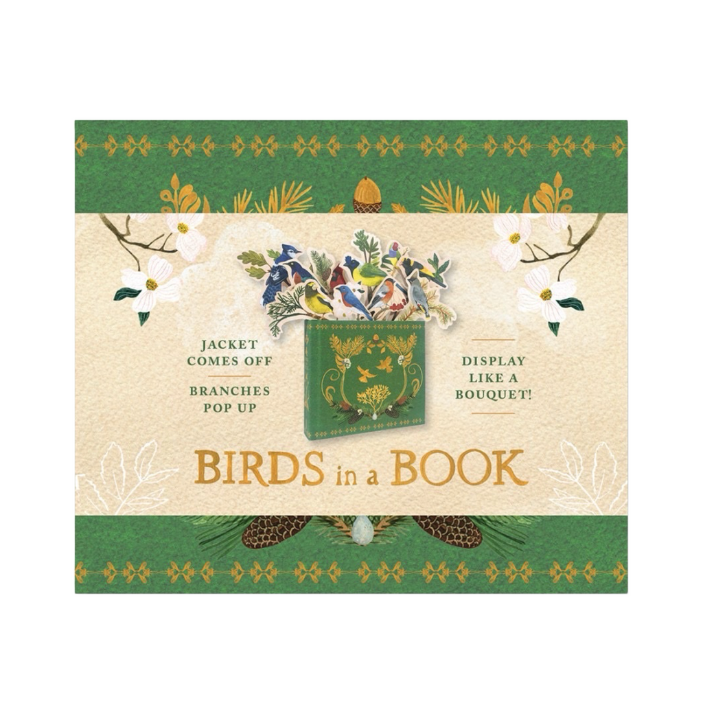 Birds in A Book, Display Like a Bouquet! by Lesley Earle