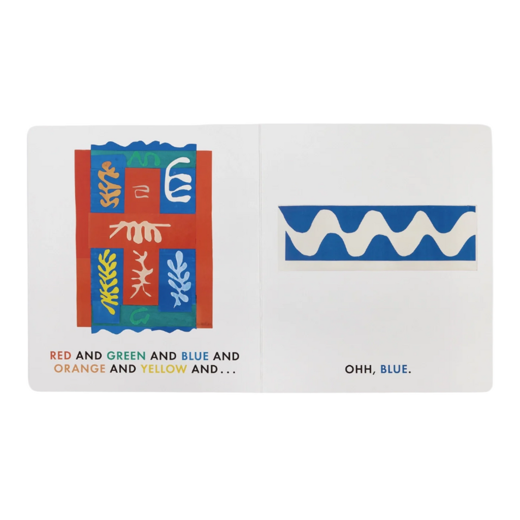 Blue and Other Colors with Henri Matisse: First Concepts With Fine Artists Board Book