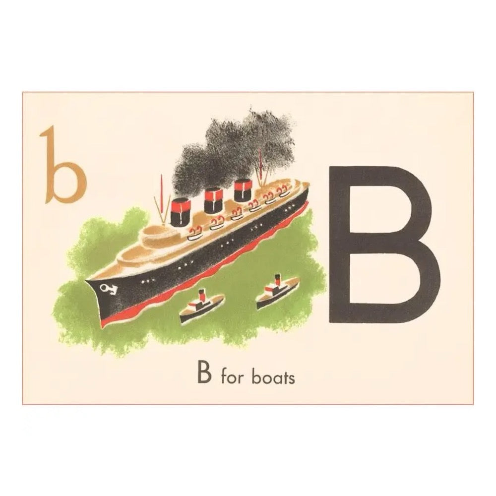 Vintage Alphabet Postcards · Multiple Letters