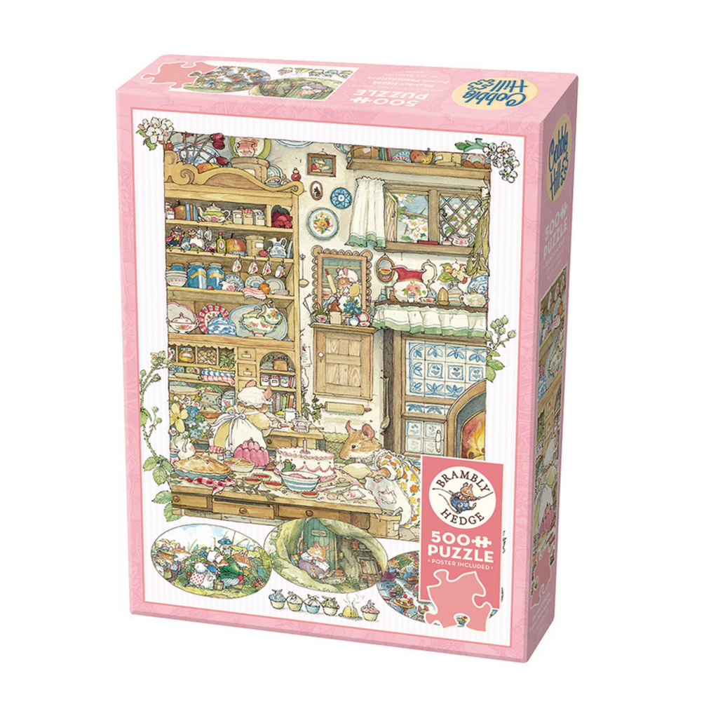 Brambly Hedge 500 Piece Puzzle · Picnic Preparations