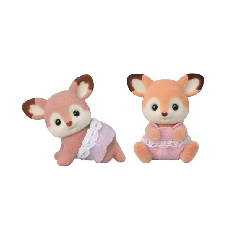 Sylvanian Families Baby Deer Twins Acorn Toy Shop