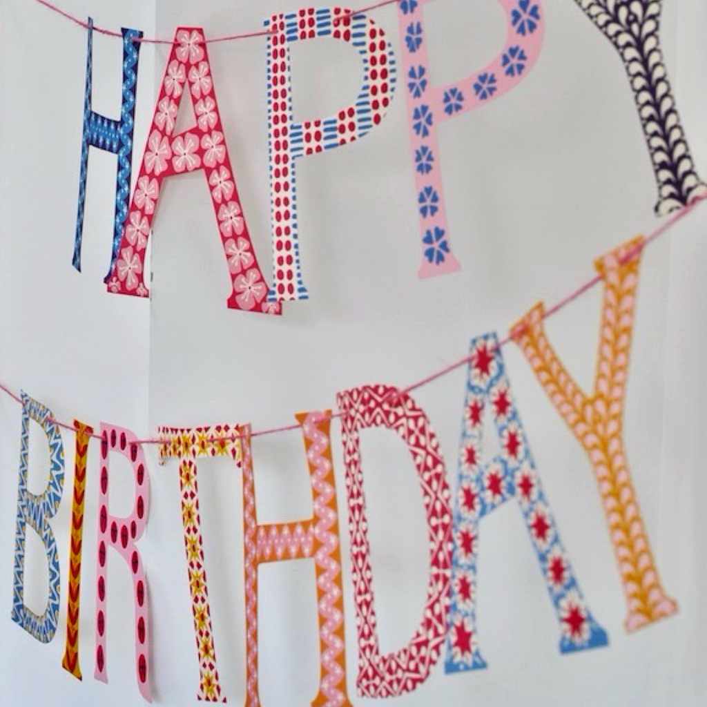 Cambridge Imprint Birthday Banner