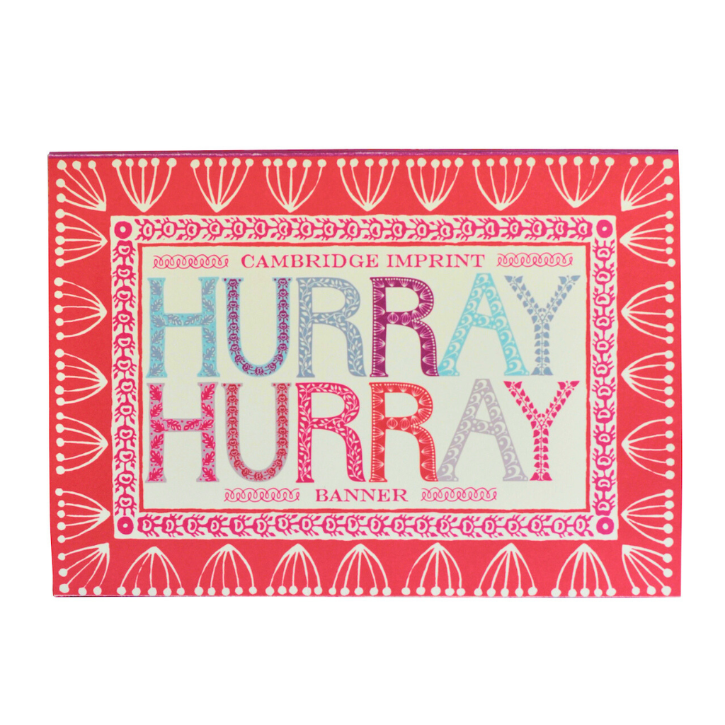 Cambridge Imprint Hurray Hurray Garland