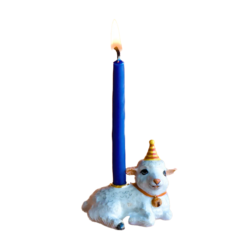 Camp Hollow Candleholder Cake Topper · Goat
