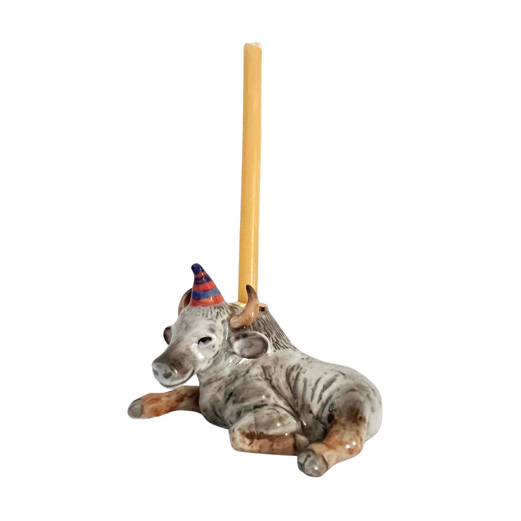 Camp Hollow Candleholder Cake Topper · Ox