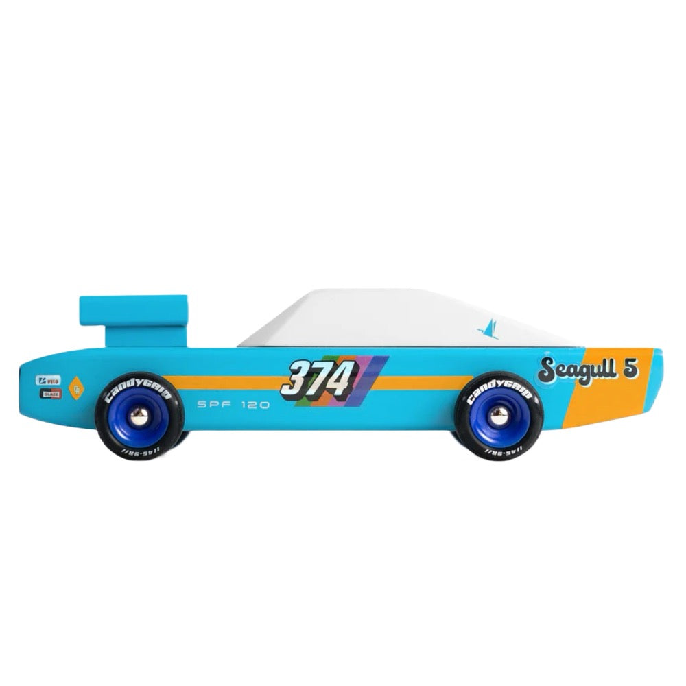 Candylab Seagull Blue Racecar