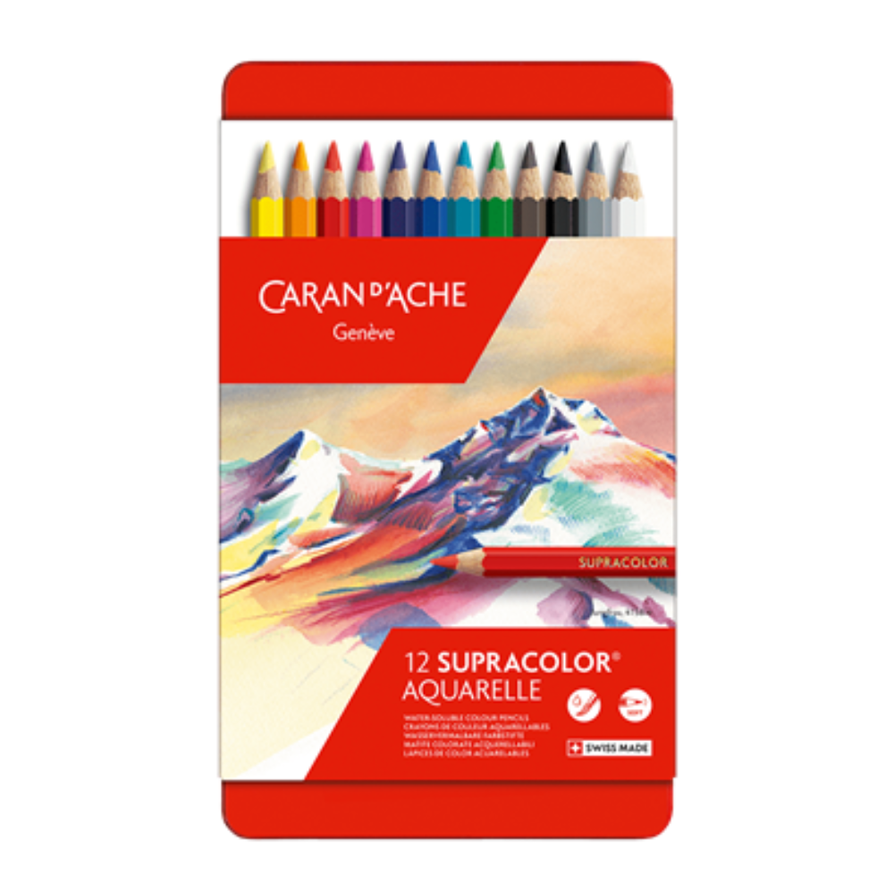 Caran D'Ache Supracolor Soft Watersoluble Colored Pencils