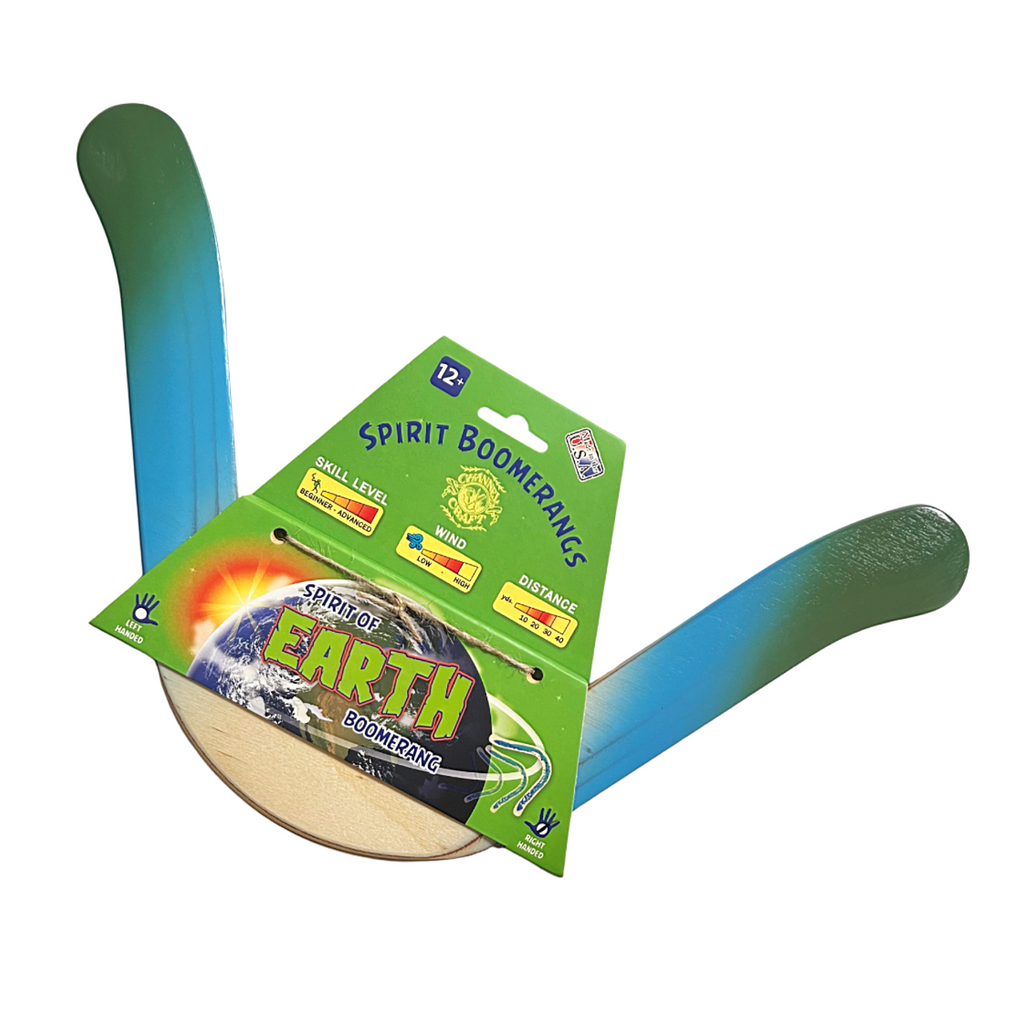Spirit Of Earth Boomerang