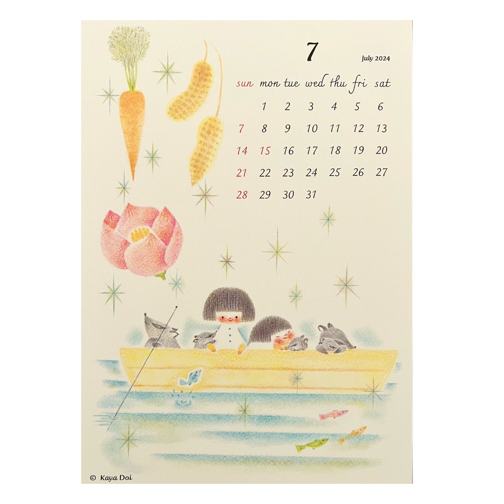 Chirri and Chirra 2024 Calendar