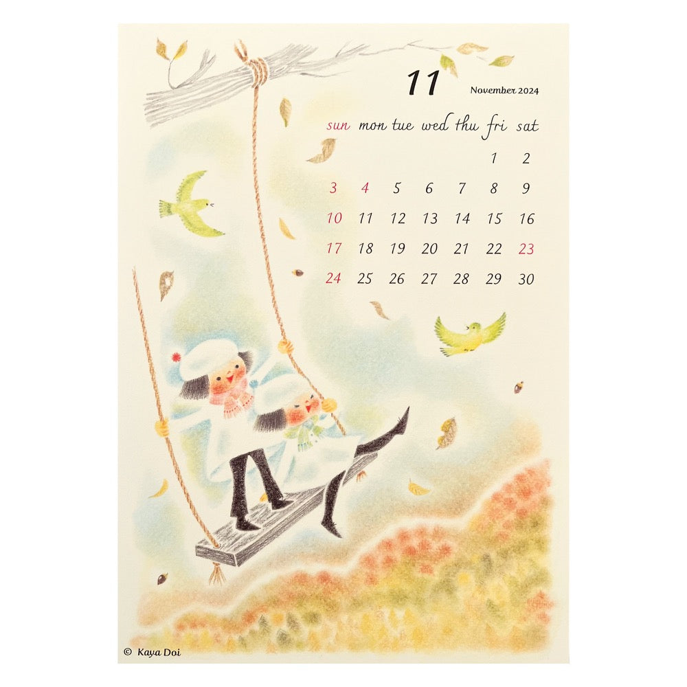 Chirri and Chirra 2024 Calendar