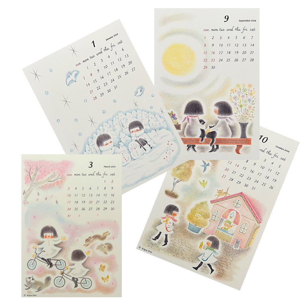 Chirri and Chirra 2024 Calendar