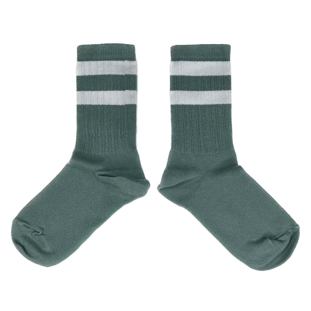 Collegien Varsity Ankle High Socks · Celadon