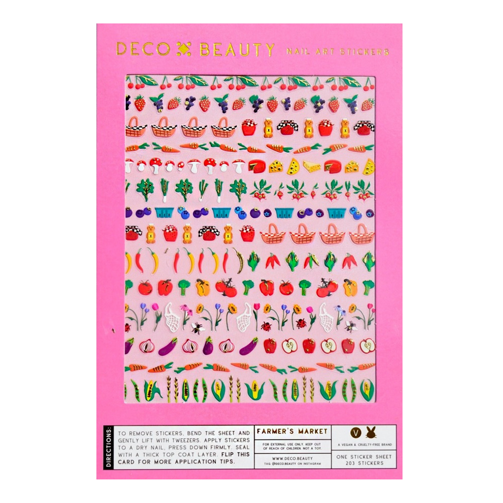 Deco Beauty Nail Art Stickers • Farmer's Market
