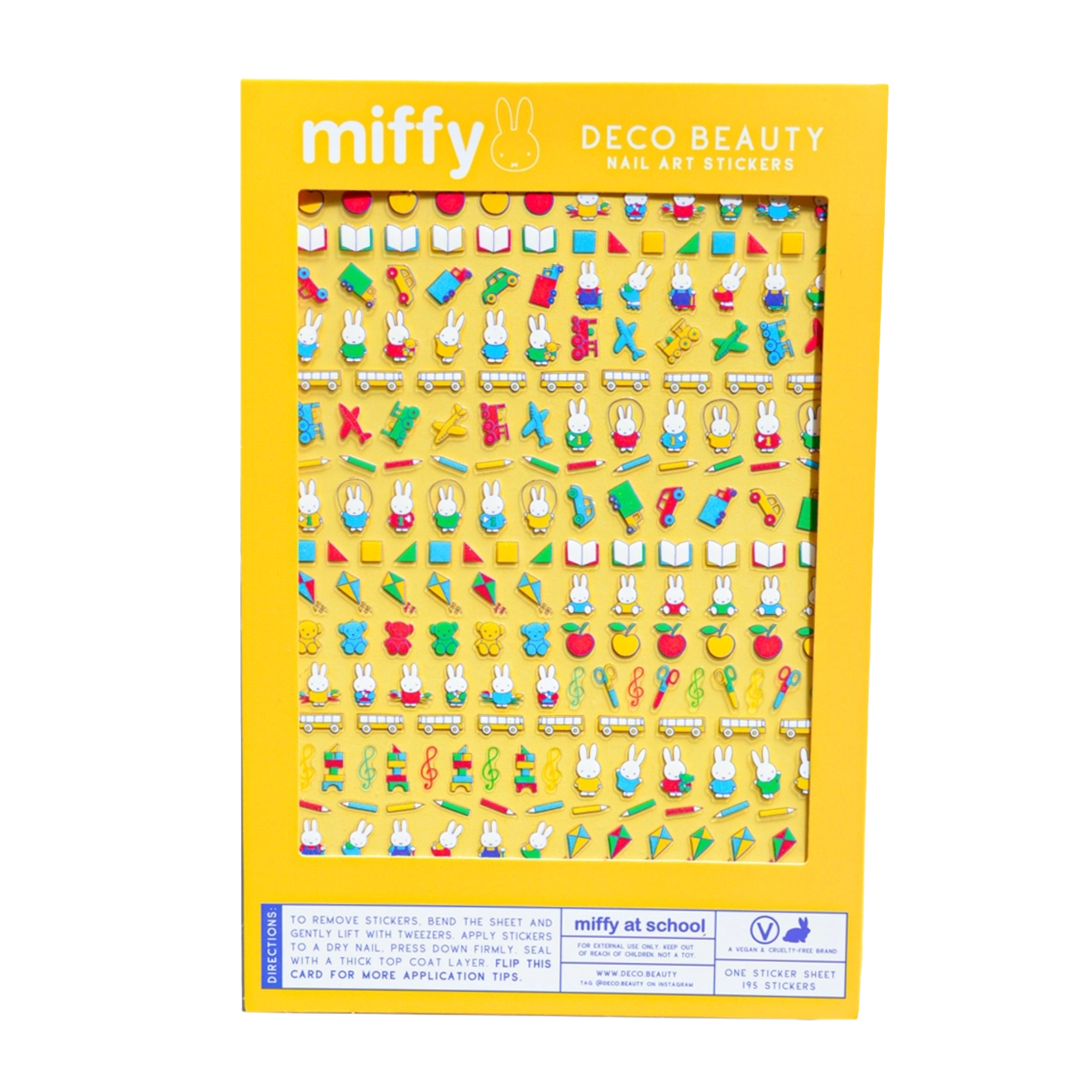 Deco Beauty Miffy's World Nail Art Sticker - Thumbnail 5