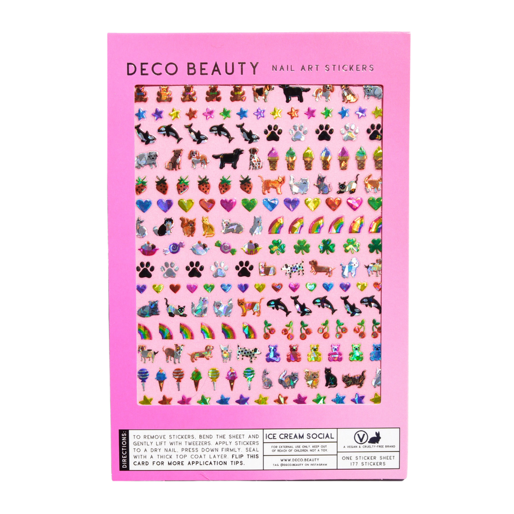 Deco Beauty Nail Art Stickers · Ice Cream Social