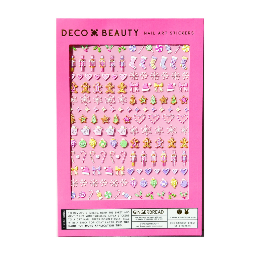 Deco Beauty Nail Art Stickers · Gingerbread